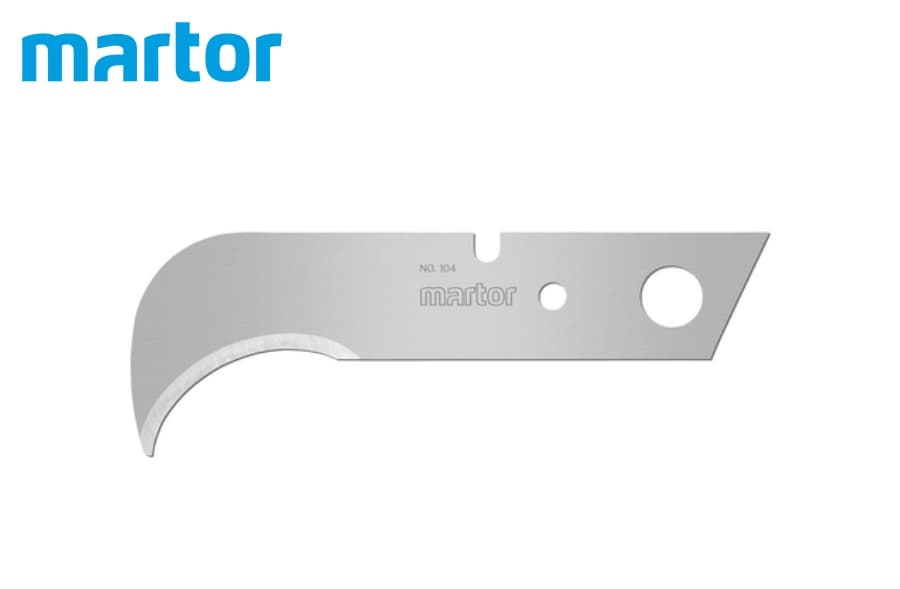 Большое специальное лезвие Martor № 104 (упак. 10 шт) сталь 104.60