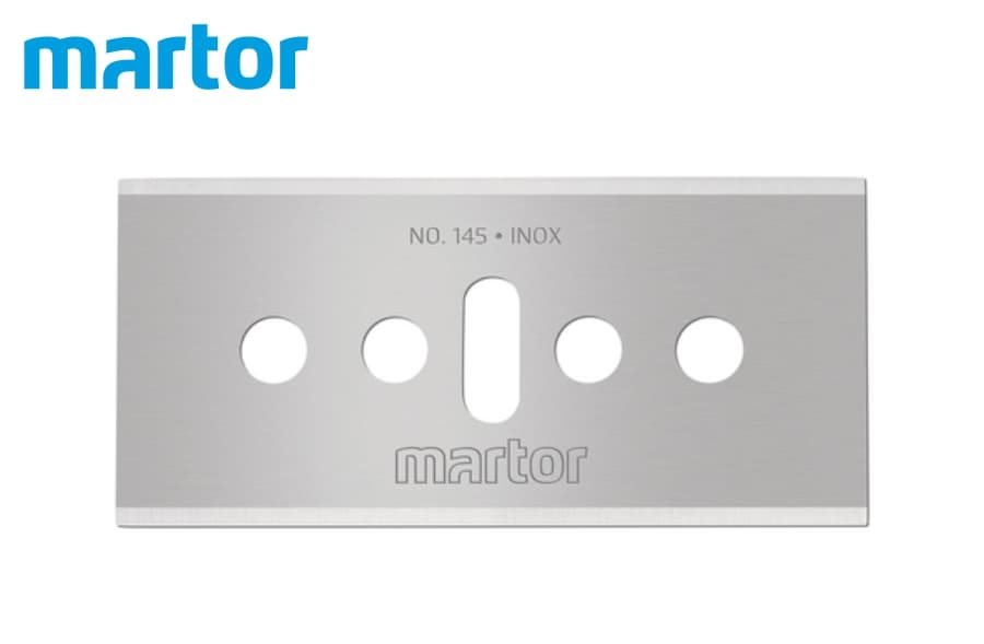 Промышленное лезвие Martor № 145 (упак. 10 шт) нержавеющая сталь
