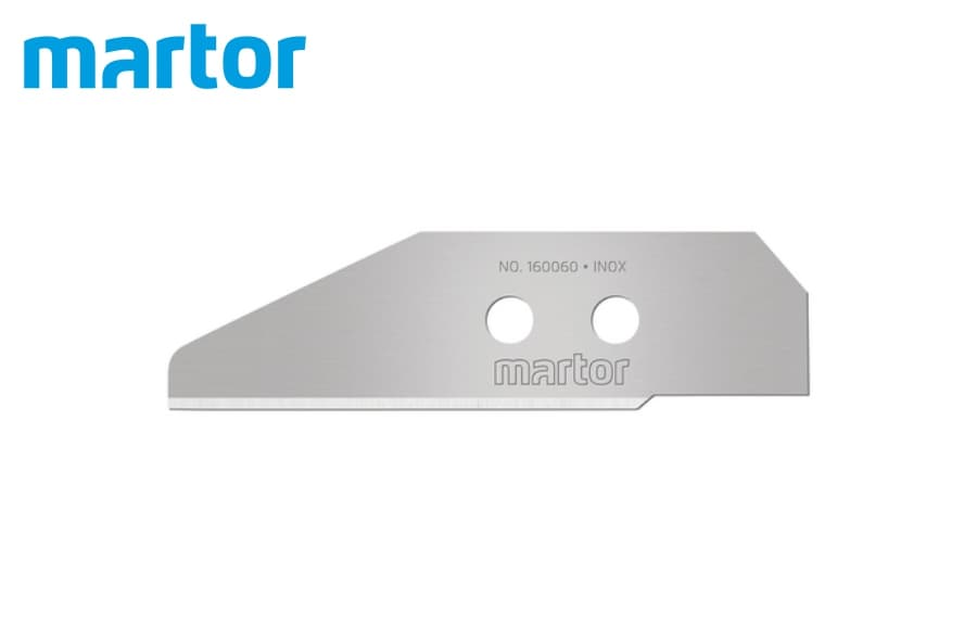 Большое специальное лезвие Martor № 160060 (упак. 5 шт) нержавеющая сталь
