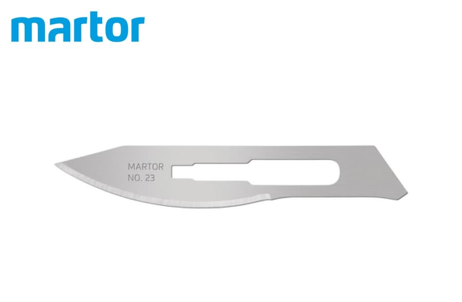 Скальпельное лезвие Martor № 23 (упак. 10 шт) сталь 23.50