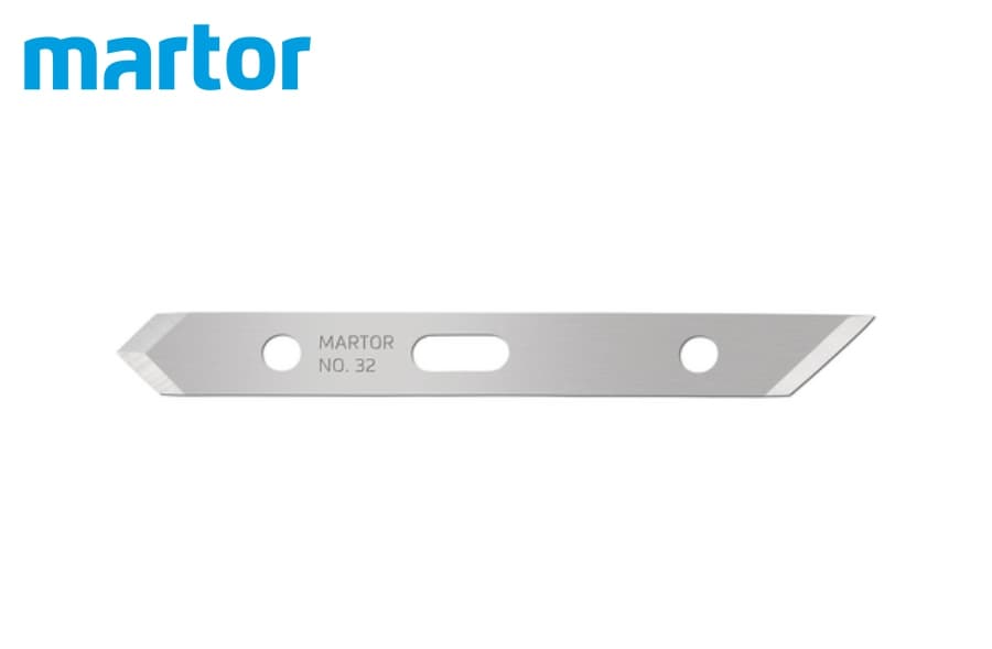 Лезвие для графических работ Martor № 32 (упак. 10 шт) сталь 32.50