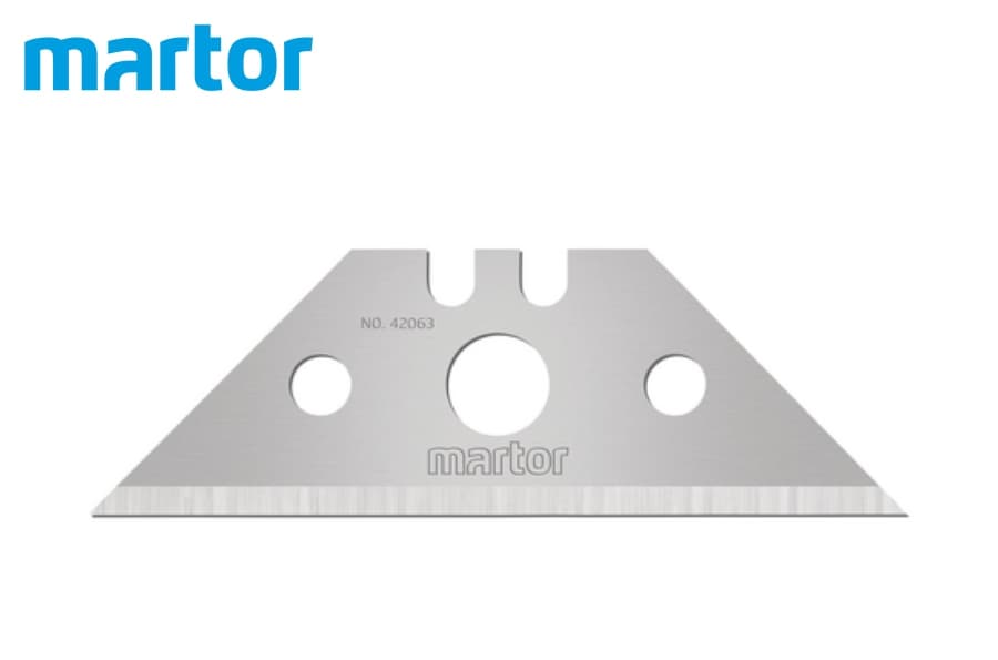 Трапециевидное лезвие Martor № 42063 (упак. 10 шт) сталь 42063.70