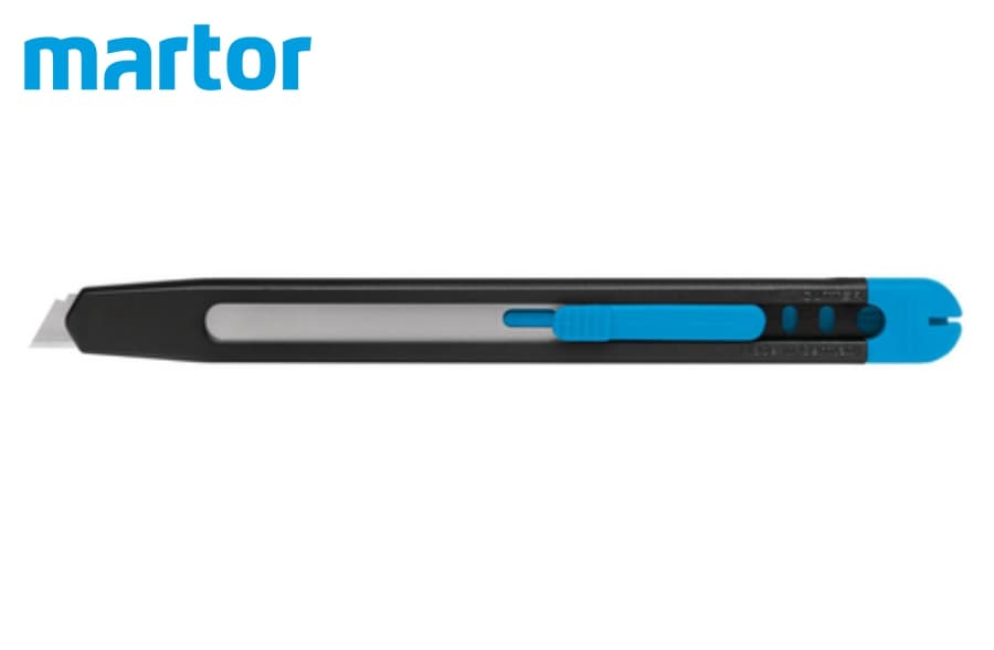 Классический канцелярский нож Martor ARGENTAX CUTTEX 9 MM стиропоровое лезвие № 86 53 мм 46102.08