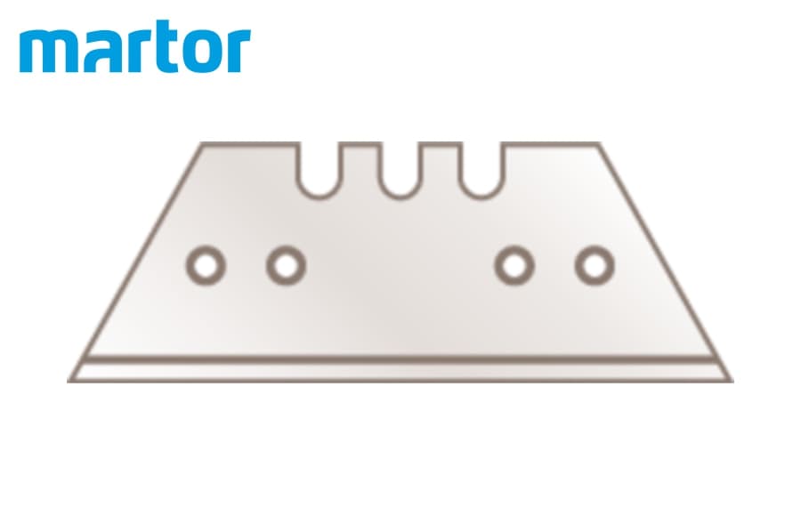 Трапециевидное лезвие Martor № 5132 (упак. 10 шт) сталь