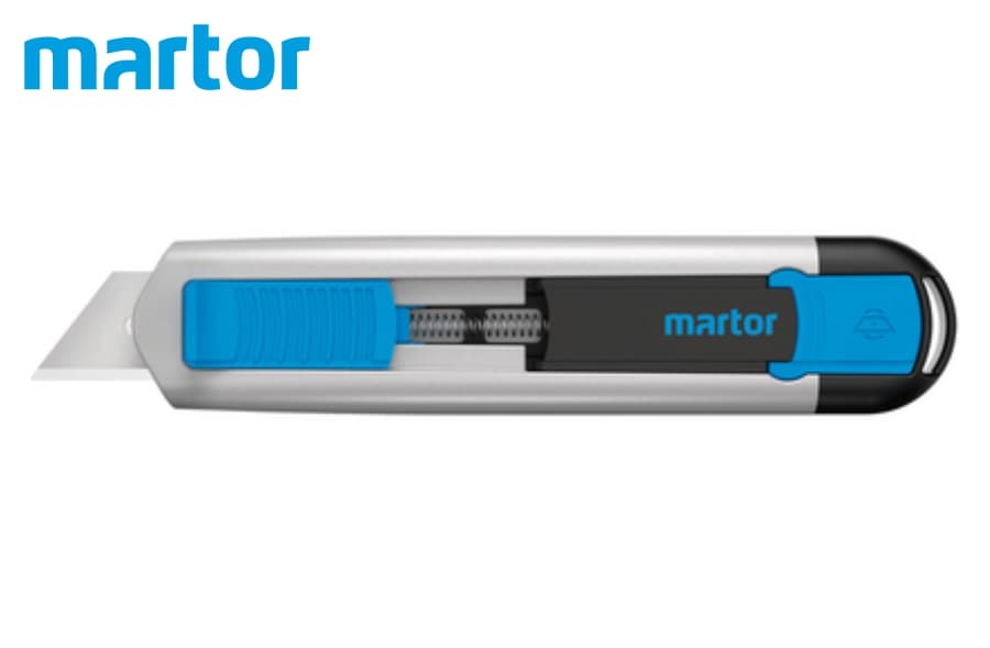 Безопасный нож Martor SECUNORM 525 трапециевидное лезвие № 199 21 мм 52501410.02