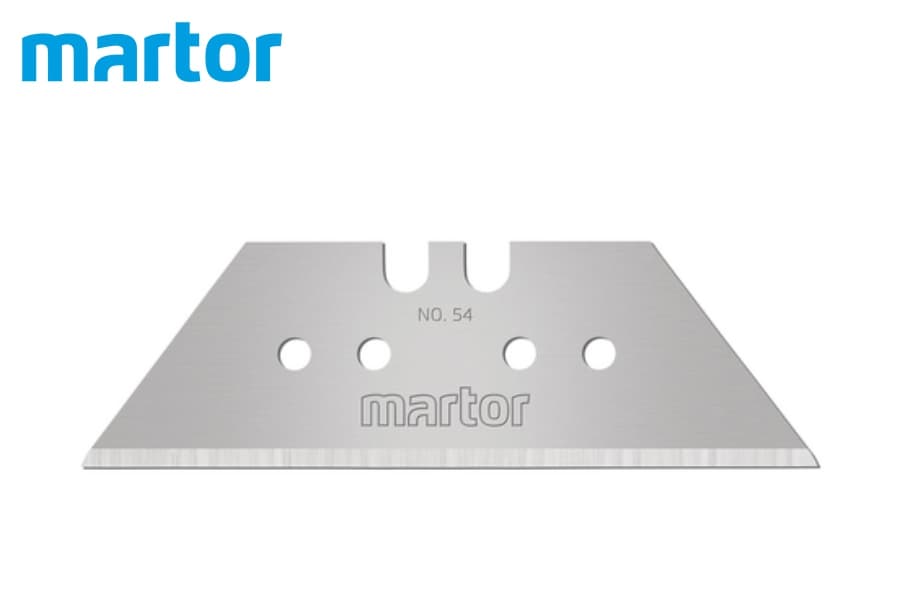 Трапециевидное лезвие Martor № 54 (упак. 5 шт) сталь 54.42