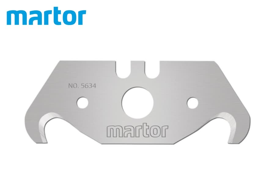 Крючкообразное лезвие Martor № 5634 (упак. 10 шт) сталь