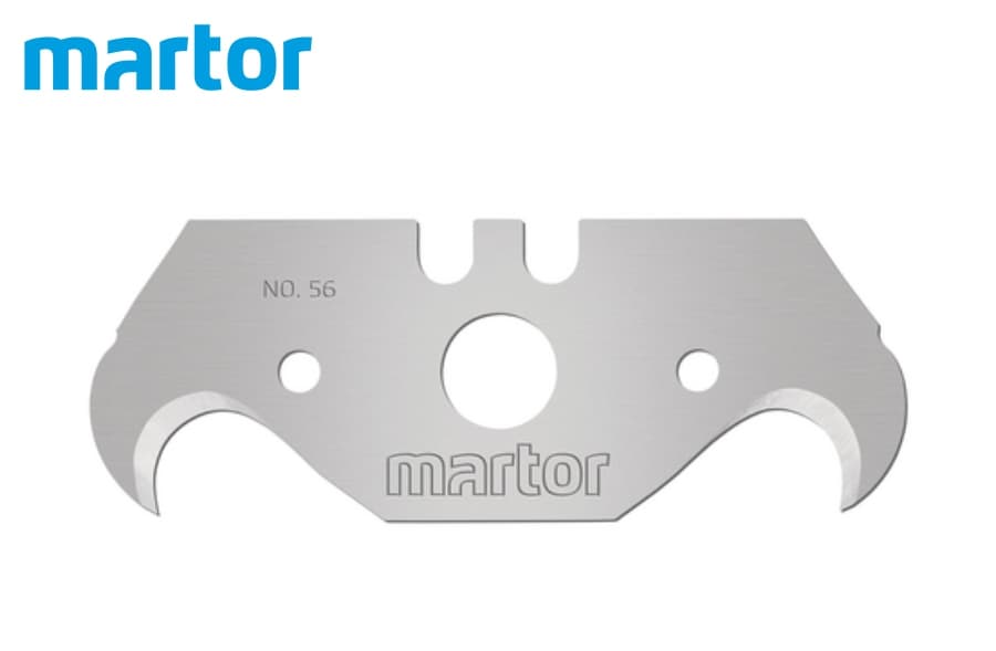 Крючкообразное лезвие Martor № 56 (упак.10 шт) сталь