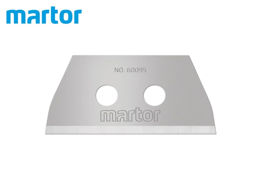 Трапециевидное лезвие Martor № 60095 (упак. 10 шт) сталь