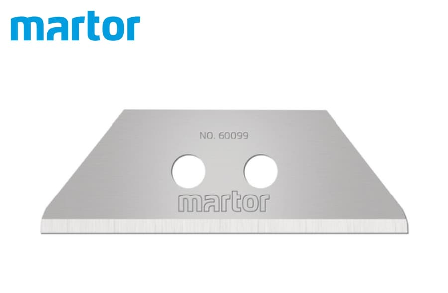 Трапециевидное лезвие Martor № 60099 (упак. 10 шт) сталь