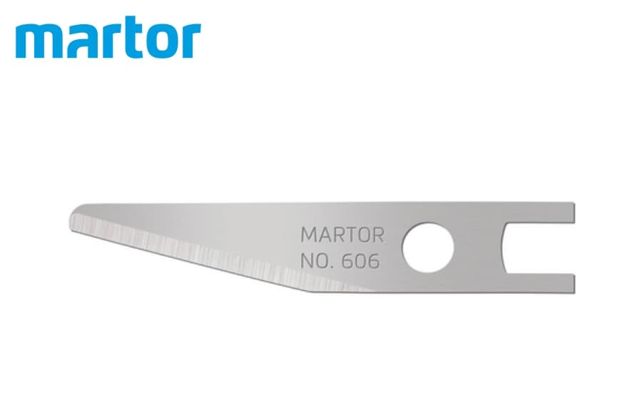 Лезвие для графических работ Martor № 606 (упак. 10 шт) сталь 606.50