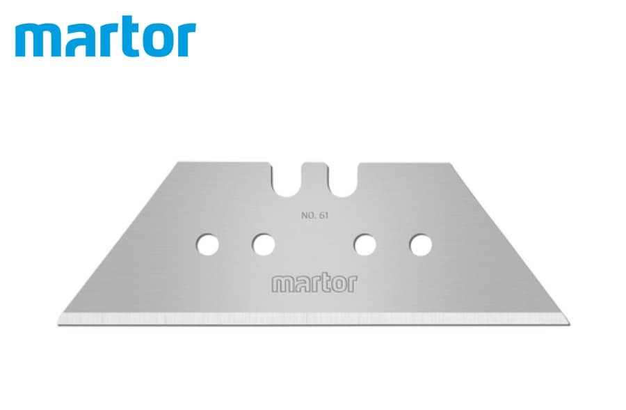 Трапециевидное лезвие Martor № 61 (упак. 10 шт) сталь 61.70