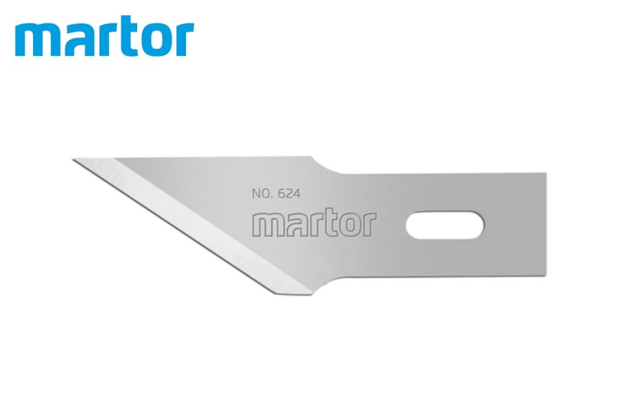 Лезвие для графических работ Martor № 624 (упак. 10 шт) сталь 624.50