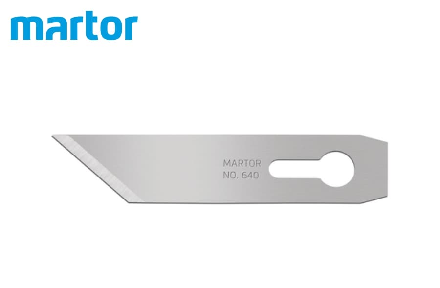 Лезвие для графических работ Martor № 640 (упак. 10 шт) сталь 640.50