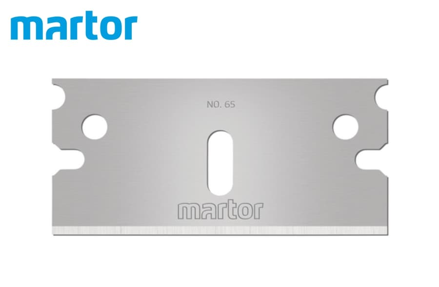 Промышленное лезвие Martor № 65 (упак. 200 шт) сталь 65.83