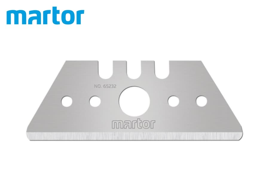 Трапециевидное лезвие Martor № 65232 (упак. 10 шт) сталь