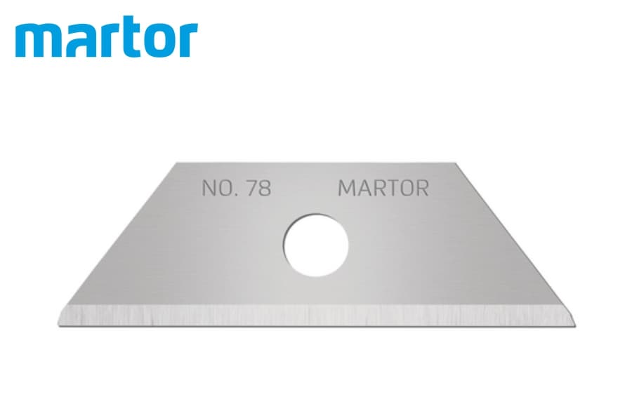 Трапециевидное лезвие Martor № 78 (упак. 10 шт) сталь 78.50