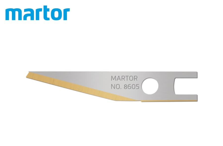 Лезвие для графических работ Martor № 8605 (упак. 100 шт) сталь 8605.65