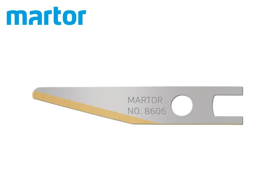 Лезвие для графических работ Martor № 8606 (упак. 100 шт) сталь 8606.65