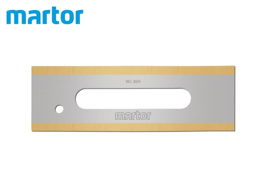 Промышленное лезвие Martor № 869 (упак. 10 шт) сталь 869.60