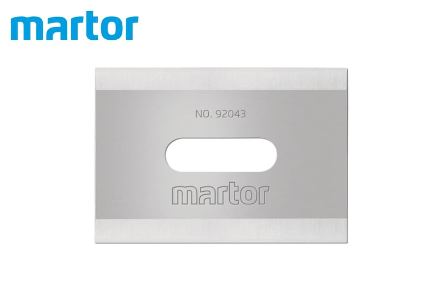 Промышленное лезвие Martor № 92043 (упак. 10 шт) сталь