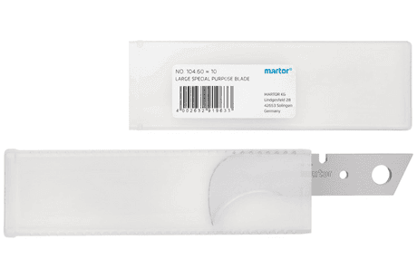Большое специальное лезвие Martor № 104 (упак. 10 шт) сталь 104.60