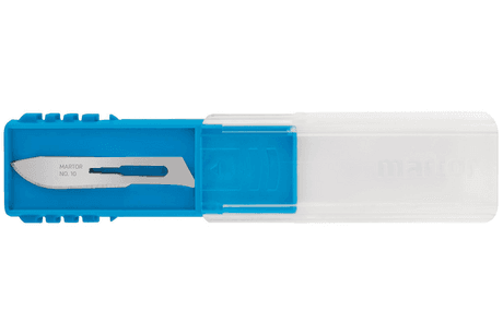 Скальпельное лезвие Martor № 10 (упак.10 шт) сталь 10.50