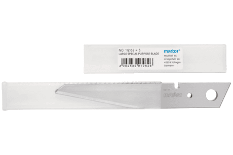 Большое специальное лезвие Martor № 112 (упак. 5 шт) сталь 112.62