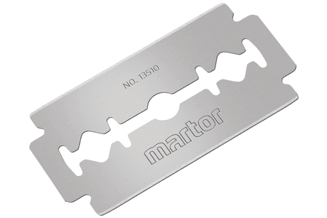 Промышленное лезвие Martor № 13510 (упак. 250 шт) нержавеющая сталь 13510.39