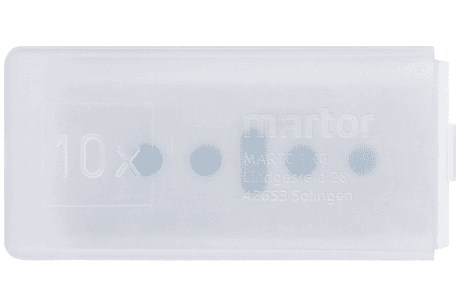 Промышленное лезвие Martor № 145 (упак. 10 шт) нержавеющая сталь 145.60