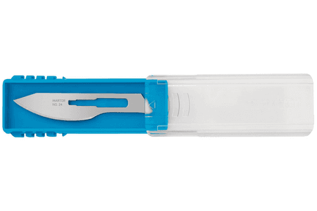 Скальпельное лезвие Martor № 24 (упак. 10 шт) сталь 24.50