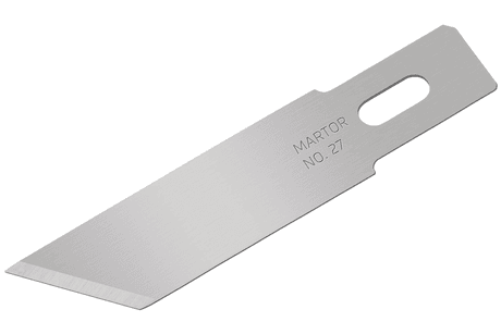 Лезвие для графических работ Martor № 27 (упак. 10 шт) сталь 27.50