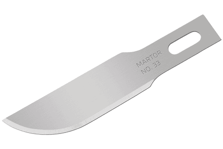 Выпуклое лезвие Martor № 33 (упак. 10 шт) сталь 33.50