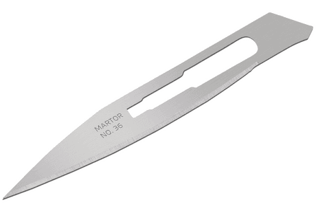 Скальпельное лезвие Martor № 36 (упак.10 шт) сталь 36.50
