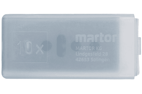 Промышленное лезвие Martor № 45 (упак. 10 шт) сталь 45.60