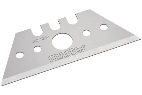 Трапециевидное лезвие Martor № 5232 (упак. 10 шт) сталь 5232.70