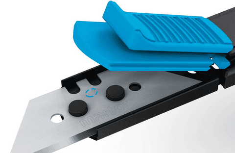 Безопасный нож Martor SECUNORM 525 трапециевидное лезвие № 199 21 мм 52501410.02