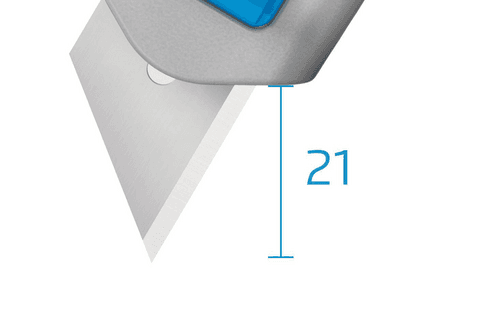 Безопасный нож Martor SECUNORM 525 трапециевидное лезвие № 199 21 мм 52501410.02