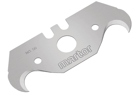 Крючкообразное лезвие Martor № 56 (упак.10 шт) сталь 56.70