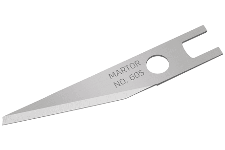 Лезвие для графических работ Martor № 605 (упак. 10 шт) сталь 605.50