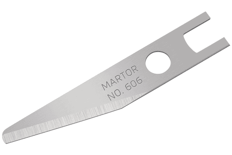 Лезвие для графических работ Martor № 606 (упак. 10 шт) сталь 606.50