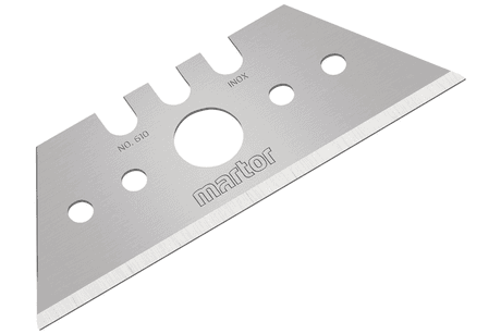 Трапециевидное лезвие Martor № 610 (упак. 10 шт) сталь 610.70