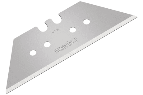 Трапециевидное лезвие Martor № 61 (упак. 10 шт) сталь 61.70