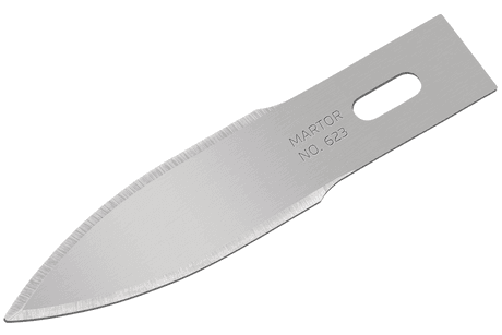 Выпуклое лезвие Martor № 623 (упак. 10 шт) сталь 623.50