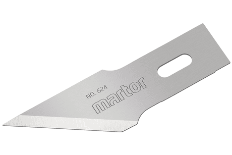 Лезвие для графических работ Martor № 624 (упак. 10 шт) сталь 624.50