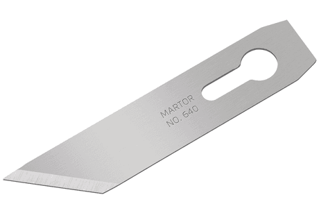 Лезвие для графических работ Martor № 640 (упак. 10 шт) сталь 640.50