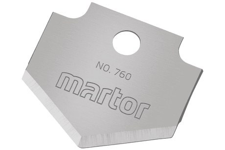 Заостренное лезвие Martor № 760 (упак. 10 шт) сталь 760.50