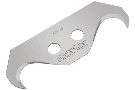 Крючкообразное лезвие Martor № 98 (упак. 10 шт) сталь 98.70